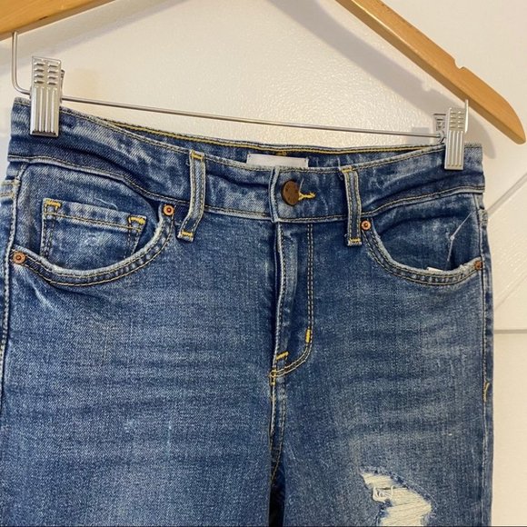 William Rast Perfect Skinny Distressed Jeans Sz 26 - Picture 2 of 11